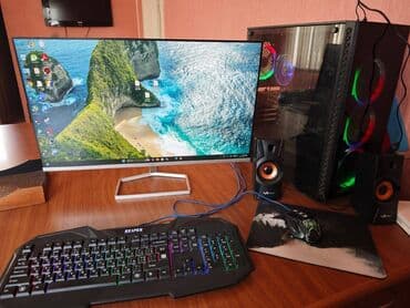Gamer Keys+Monitor HP M27F FHD+Klavyatura+Maus Prosessor:AMD Ryzen 7 lalafo.az -da Gamer Keys+Monitor HP M27F FHD+Klavyatura+Maus Prosessor:AMD Ryzen 7