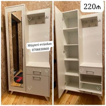 Açılan, Düz dolab, Dəhliz dolabı lalafo.az -da Açılan, Düz dolab, Dəhliz dolabı