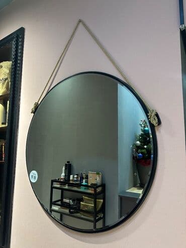 Güzgü Divar üçün, Dairə, Dekorativ, Çərçivə ilə lalafo.az -da Güzgü Divar üçün, Dairə, Dekorativ, Çərçivə ilə