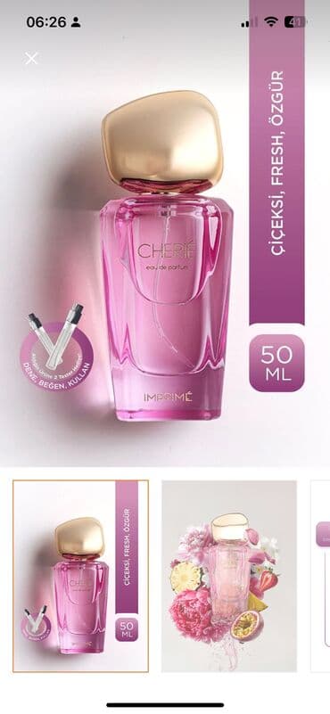 Imprime cherry parfümü, yeni, qutusunda, istifadə olunmayıb lalafo.az -da Imprime cherry parfümü, yeni, qutusunda, istifadə olunmayıb