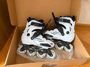 Şəhər sürüşü və freeskate üçün inlayn konkiseti - Rəng: ağ/qara - lalafo.az -da Şəhər sürüşü və freeskate üçün inlayn konkiseti - Rəng: ağ/qara -