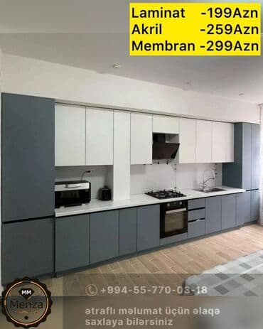 Mətbəx mebeli – minimalist skandinavi üslubunda düz xəttli dizayn. İki lalafo.az -da Mətbəx mebeli – minimalist skandinavi üslubunda düz xəttli dizayn. İki