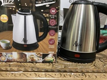 Кофемолки: Электрочайник Alizz, 1.6 - 2 л at lalafo.az — 3 Кофемолки: Электрочайник Alizz, 1.6 - 2 л — 3