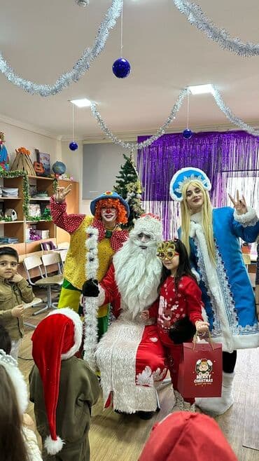 Yeni il şənlikləri üçün animator xidməti - Şən Baba, Qar qız və lalafo.az -da — 6 Yeni il şənlikləri üçün animator xidməti - Şən Baba, Qar qız və — 6