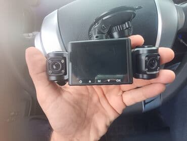 İki kamerali avtomobil DVR (videoregistrator) - Ön və arxa lalafo.az -da İki kamerali avtomobil DVR (videoregistrator) - Ön və arxa