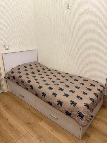 Одноместная кровать + матрас+ база в идеальном состоянии. Цена 100 АЗН lalafo.az -da Одноместная кровать + матрас+ база в идеальном состоянии. Цена 100 АЗН