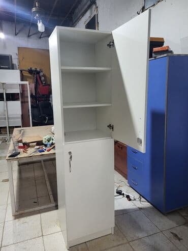 Офисные шкафы: Ağ rəngli dolab hündürlük 2 m. eni 50 sm. dərinlik 40 sm. saxlama at lalafo.az — 4 Офисные шкафы: Ağ rəngli dolab hündürlük 2 m. eni 50 sm. dərinlik 40 sm. saxlama — 4