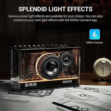 Микрофоны: ✨ Edifier QD35 Black Masaüstü Bluetooth Dinamik 🎶 Alüminium ərintisi at lalafo.az — 3 Микрофоны: ✨ Edifier QD35 Black Masaüstü Bluetooth Dinamik 🎶 Alüminium ərintisi — 3