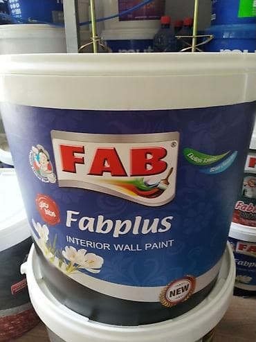 FAB Fabplus interyer divar boyası. Bu boya yüksək keyfiyyətli örtük lalafo.az -da FAB Fabplus interyer divar boyası. Bu boya yüksək keyfiyyətli örtük