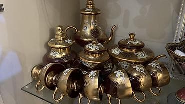Çay dəsti, rəng - Qızılı, 6 nəfərlik lalafo.az -da Çay dəsti, rəng - Qızılı, 6 nəfərlik