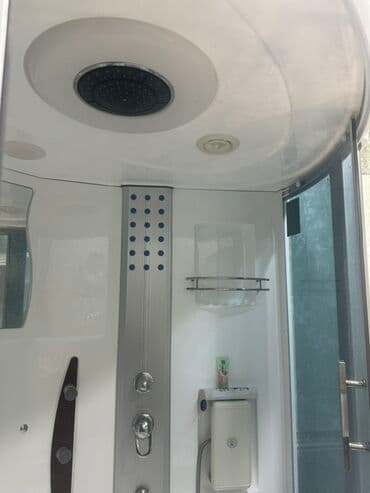 Джакузи кабины: Hidromassajlı duş-kabina kombi panel ilə - Künc yerləşdirmə üçün oval at lalafo.az — 3 Джакузи кабины: Hidromassajlı duş-kabina kombi panel ilə - Künc yerləşdirmə üçün oval — 3