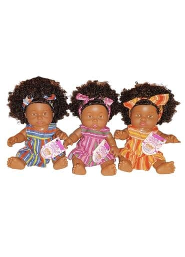 Afrikalı üslubunda körpə kuklalar dəsti (201m-n) - Parlaq zolaqlı lalafo.az -da Afrikalı üslubunda körpə kuklalar dəsti (201m-n) - Parlaq zolaqlı