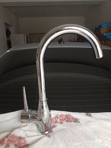 hamam tuju: Hamam və mətbəx üçün kranlar dəsti - Material: xrom örtüklü metal lalafo.az -da — 4 hamam tuju: Hamam və mətbəx üçün kranlar dəsti - Material: xrom örtüklü metal — 4