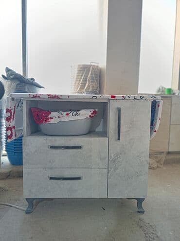 Mətbəx/hamam üçün mərmər naxışlı alt dolab - Material: nəmədavamlı lalafo.az -da Mətbəx/hamam üçün mərmər naxışlı alt dolab - Material: nəmədavamlı