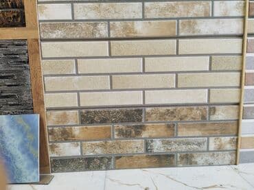 Daşlar və Kabançiklər: Keramika divar plitəsi – “kərpic effektli” panel - Dizayn: Uzunsov lalafo.az -da Daşlar və Kabançiklər: Keramika divar plitəsi – “kərpic effektli” panel - Dizayn: Uzunsov