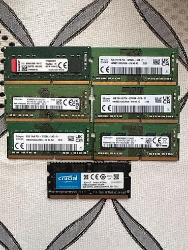Operativ yaddaş (RAM) Samsung, 8 GB, 3200 Mhz, DDR4, Noutbuk üçün, İşlənmiş lalafo.az -da Operativ yaddaş (RAM) Samsung, 8 GB, 3200 Mhz, DDR4, Noutbuk üçün, İşlənmiş