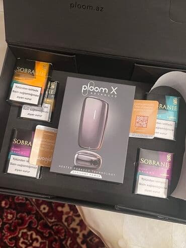 Ploom X Advanced – Heated Tobacco Technology dəsti Məhsul təsviri: - lalafo.az -da Ploom X Advanced – Heated Tobacco Technology dəsti Məhsul təsviri: -