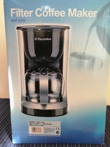 Кофемолки: Кофеварка Electrolux, Капельная, Новый at lalafo.az — 4 Кофемолки: Кофеварка Electrolux, Капельная, Новый — 4