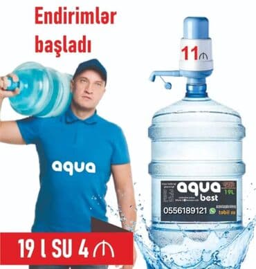 Aqua best suyu satılır! 19 litri - 4 manata Ucuzdu sularda var amma lalafo.az -da Aqua best suyu satılır! 19 litri - 4 manata Ucuzdu sularda var amma