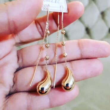 Sırğa, Pandora, Sarı qızıl, 585 Əyar, 212 g lalafo.az -da Sırğa, Pandora, Sarı qızıl, 585 Əyar, 212 g