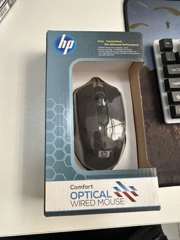 HP Comfort Optical Wired Mouse - Brend: HP - Növ: Optik, naqilli lalafo.az -da HP Comfort Optical Wired Mouse - Brend: HP - Növ: Optik, naqilli