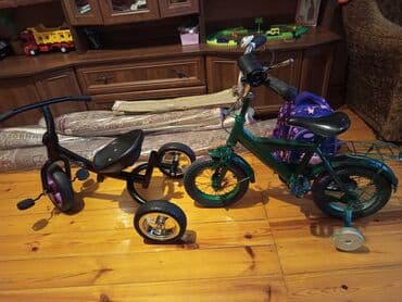 Uşaqlar üçün 2 ədəd velosiped dəsti 1) Üçtəkərli velosiped - Rəng lalafo.az -da Uşaqlar üçün 2 ədəd velosiped dəsti 1) Üçtəkərli velosiped - Rəng