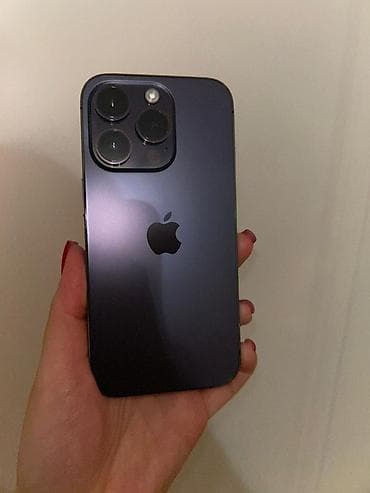 IPhone 14 Pro, 128 GB, Deep Purple, Face ID lalafo.az -da — 2 IPhone 14 Pro, 128 GB, Deep Purple, Face ID — 2