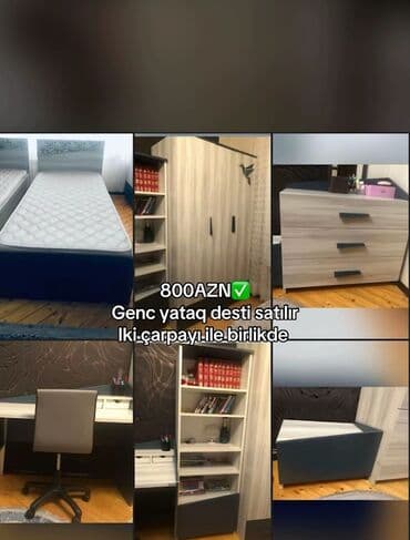 Oğlan və qız üçün, İşlənmiş, 2 təknəfərlik çarpayı lalafo.az -da Oğlan və qız üçün, İşlənmiş, 2 təknəfərlik çarpayı