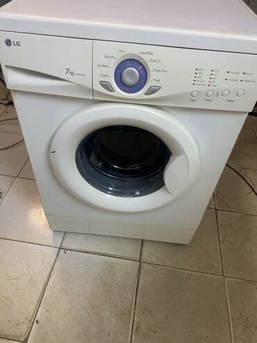 Paltaryuyan maşın LG, 7 kq, Avtomat, Qurutmasız lalafo.az -da Paltaryuyan maşın LG, 7 kq, Avtomat, Qurutmasız