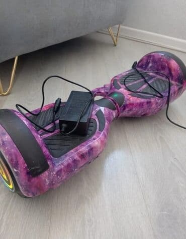 Hoverboard (self-balanlı skuter) - Rəng/örtük: bənövşəyi “qalaktika” lalafo.az -da Hoverboard (self-balanlı skuter) - Rəng/örtük: bənövşəyi “qalaktika”