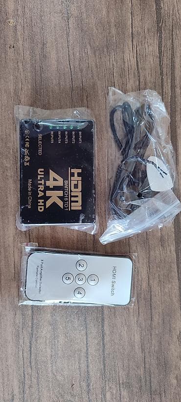 Məhsul: HDMI Switch 5 to 1 – 4K Ultra HD Məhsul yenidir. Qiymətdə lalafo.az -da Məhsul: HDMI Switch 5 to 1 – 4K Ultra HD Məhsul yenidir. Qiymətdə