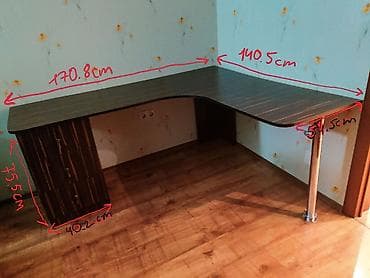 Künc masa, Polkalı, Siyirməli, Azərbaycan, MDF, Zəmanətsiz, Kredit yoxdur lalafo.az -da — 5 Künc masa, Polkalı, Siyirməli, Azərbaycan, MDF, Zəmanətsiz, Kredit yoxdur — 5