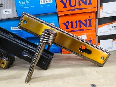 Qapı dəstəyi dəsti – Yuni - Klassik dizaynlı uzun plakalı qapı dəsti lalafo.az -da Qapı dəstəyi dəsti – Yuni - Klassik dizaynlı uzun plakalı qapı dəsti