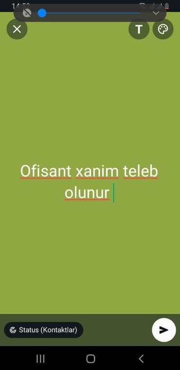 Ofisiant tələb olunur, Gündəlik ödəniş, 18-29 yaş, 1-2 illik təcrübə lalafo.az -da Ofisiant tələb olunur, Gündəlik ödəniş, 18-29 yaş, 1-2 illik təcrübə