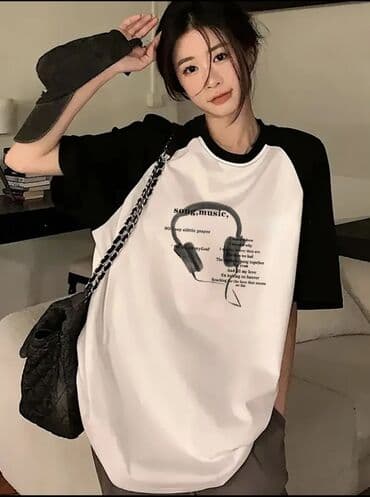 Futbolka, L, rəng - Ağ lalafo.az -da Futbolka, L, rəng - Ağ