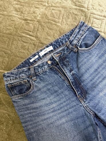 Şalvar, Mango, M, rəng - Göy lalafo.az -da Şalvar, Mango, M, rəng - Göy