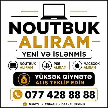 YÜKSƏK QİYMƏTLƏ YENİ VƏ İŞLƏMİŞ NOUTBUK PS5 MACBOOK ALIRAM KREDİTLƏ lalafo.az -da YÜKSƏK QİYMƏTLƏ YENİ VƏ İŞLƏMİŞ NOUTBUK PS5 MACBOOK ALIRAM KREDİTLƏ