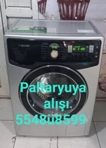 Paltaryuyan maşın Samsung, 6 kq, İşlənmiş, Avtomat, Qurutma var, Ödənişli çatdırılma lalafo.az -da Paltaryuyan maşın Samsung, 6 kq, İşlənmiş, Avtomat, Qurutma var, Ödənişli çatdırılma