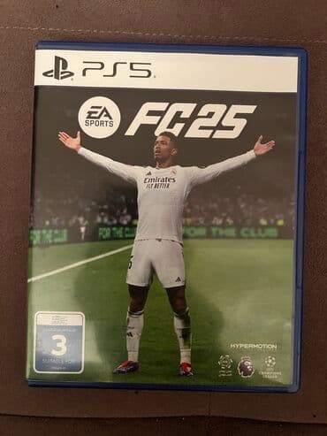 FC25 PS5 diski. Tam ela veziyyetdedir, fc26 aldigina gore satilir lalafo.az -da FC25 PS5 diski. Tam ela veziyyetdedir, fc26 aldigina gore satilir