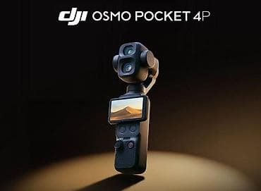 DJI Osmo Pocket 4P – cib ölçülü, 3 oxlu stabilizatora malik peşəkar lalafo.az -da DJI Osmo Pocket 4P – cib ölçülü, 3 oxlu stabilizatora malik peşəkar