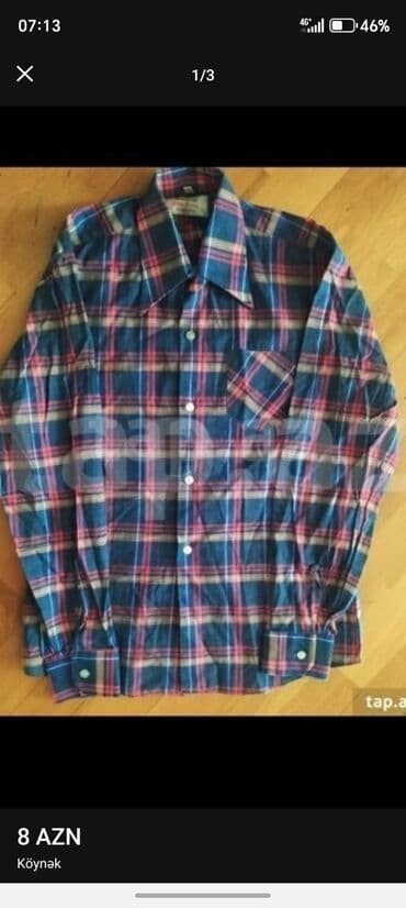 Qədimi Sovetdən Qalma TƏZƏ Gözəl Uzunqol köynək S35, 36 razmerə lalafo.az -da Qədimi Sovetdən Qalma TƏZƏ Gözəl Uzunqol köynək S35, 36 razmerə