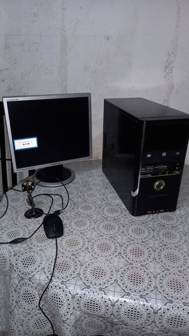 Monitor işləkdir. Sistem bloku zapçast kimi. Üstündə mışqa və skayp lalafo.az -da Monitor işləkdir. Sistem bloku zapçast kimi. Üstündə mışqa və skayp