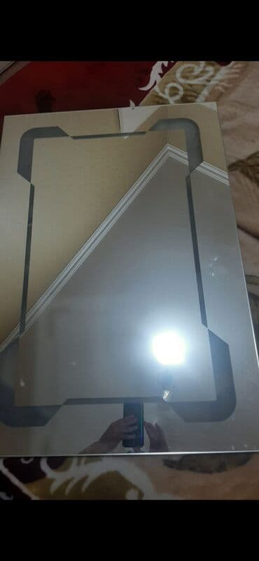 Hamam üçün aksessuarlar: Vanna otağı üçün dəst: üstəqoyma qab-uste (rəf qabı) və güzgü - lalafo.az -da — 2 Hamam üçün aksessuarlar: Vanna otağı üçün dəst: üstəqoyma qab-uste (rəf qabı) və güzgü - — 2