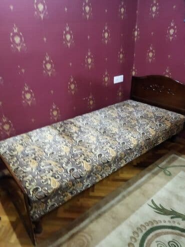 Təknəfərlik çarpayı, Bazalı, Matras ilə, Siyirməsiz lalafo.az -da Təknəfərlik çarpayı, Bazalı, Matras ilə, Siyirməsiz