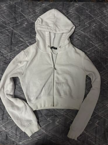 Svitşot, S, rəng - Ağ lalafo.az -da Svitşot, S, rəng - Ağ