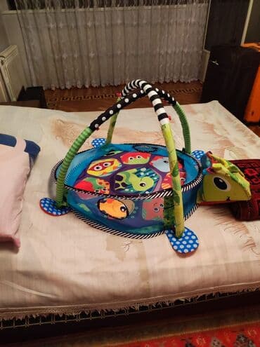 Rəngarəng körpə oyun döşəyi və fəaliyyət mərkəzi - Tısbağa temalı lalafo.az -da Rəngarəng körpə oyun döşəyi və fəaliyyət mərkəzi - Tısbağa temalı