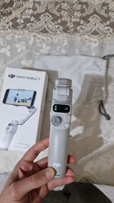 DJI Osmo Mobile 7 – smartfon üçün stabilizator. Yenidir işlədilməyib lalafo.az -da DJI Osmo Mobile 7 – smartfon üçün stabilizator. Yenidir işlədilməyib