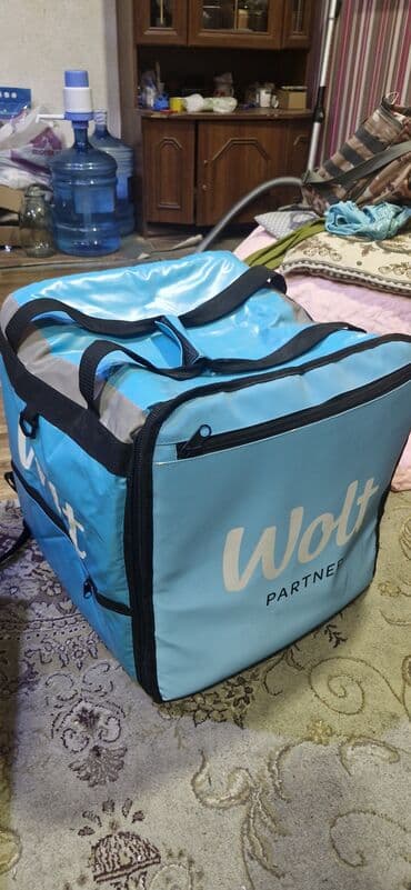 Аппараты для сахарной ваты: Wolt Partner termo çatdırılma çantası, ideal vəziyətdə geniş termo at lalafo.az — 3 Аппараты для сахарной ваты: Wolt Partner termo çatdırılma çantası, ideal vəziyətdə geniş termo — 3