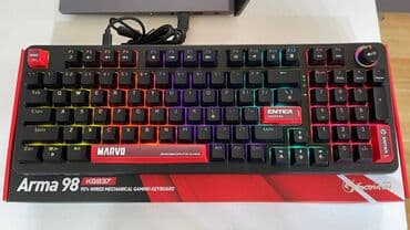 Model: Marvo Shogo 63W - KG955W Tip: Mexaniki wireless gaming lalafo.az -da Model: Marvo Shogo 63W - KG955W Tip: Mexaniki wireless gaming