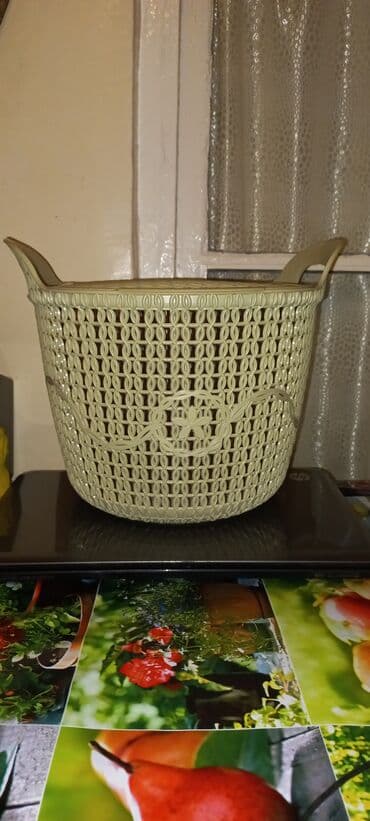 Rattan üslublu plastik səbət – qapaqlı 12 manat - Material: möhkəm lalafo.az -da Rattan üslublu plastik səbət – qapaqlı 12 manat - Material: möhkəm